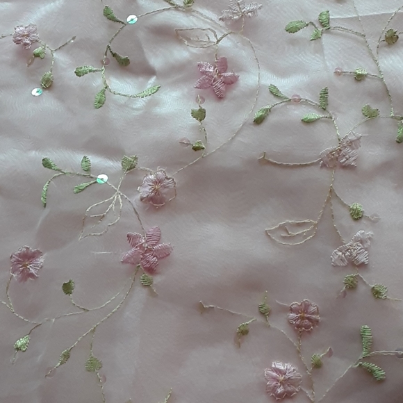 Bonnie Jean Floral Pink Dress Girls 8 - Picture 4 of 9